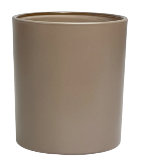 15 oz. Amara Ceramic - Ceramic White Candle Vessel