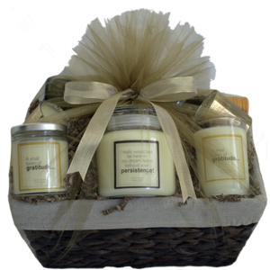 Deluxe Candle Gift Baskets